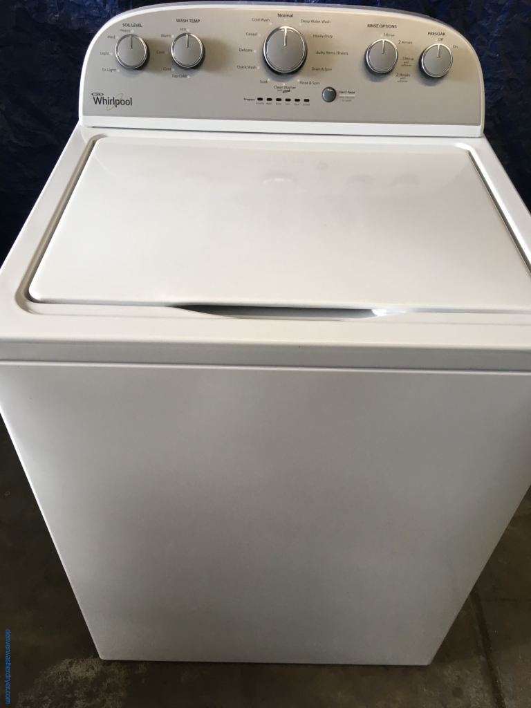 Whirlpool HE Top-Load (4.3 Cu. Ft.) Washer, 1-Year Warranty