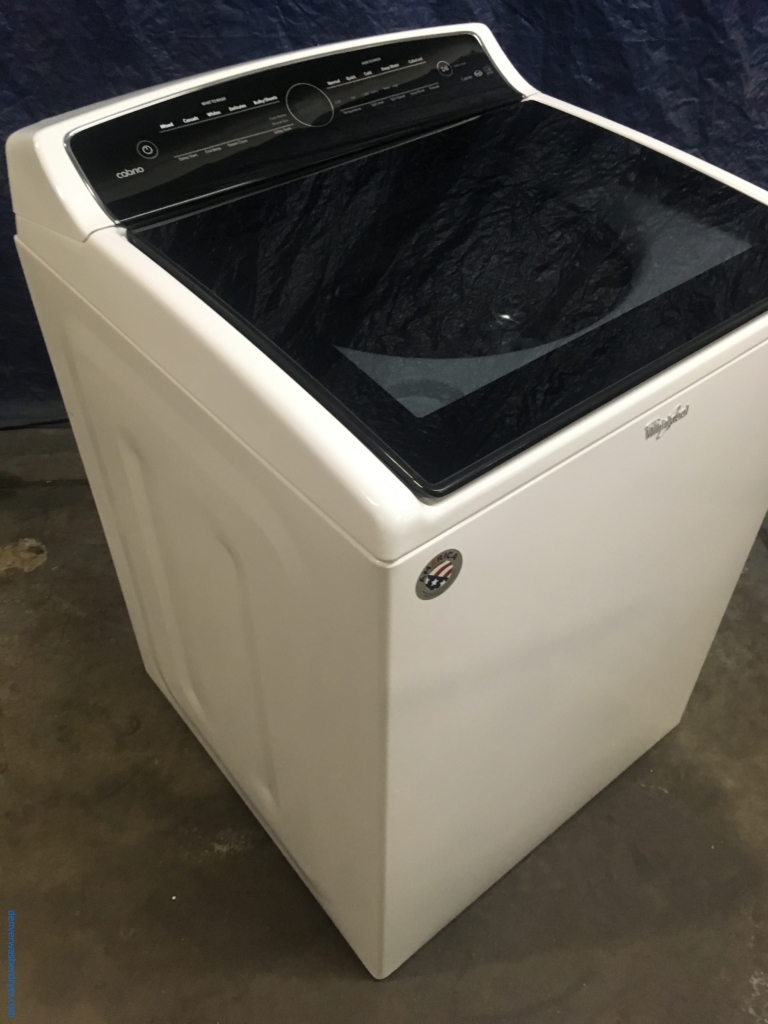 BRAND-NEW HE Whirlpool Cabrio Top-Load Steam Washer, 1-Year Warranty