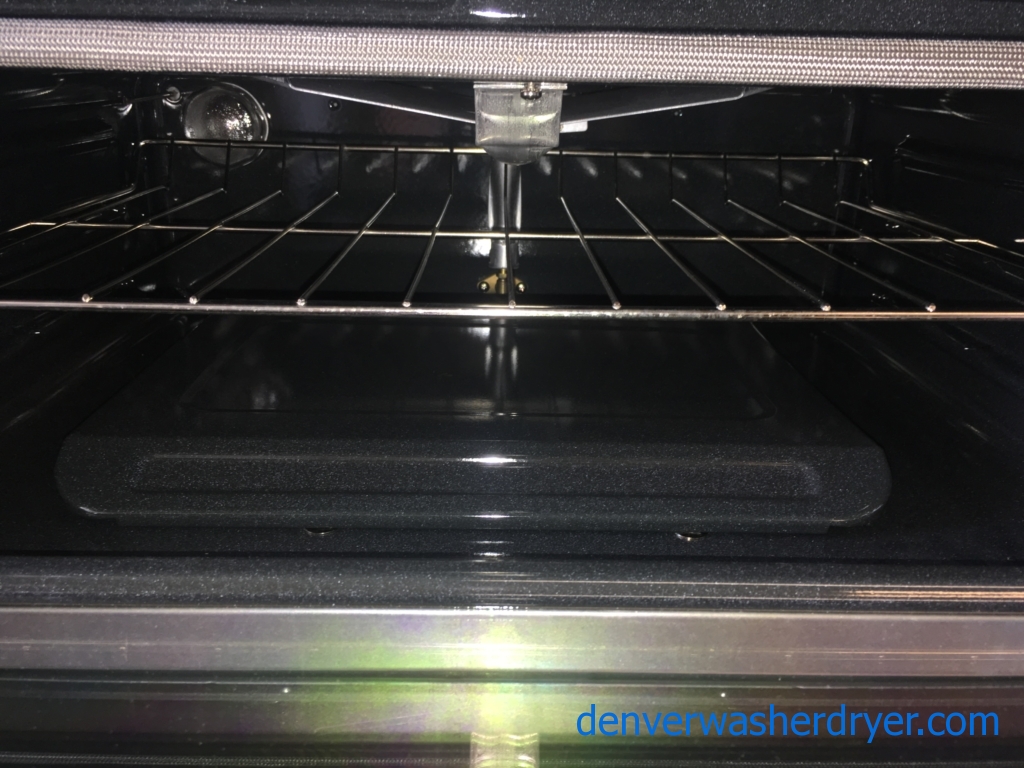 BRAND-NEW Whirlpool Gold-Series 30″ 5-Burner Self-Cleaning Double-Oven w/Convection *GAS* Range, 1-Year Warranty