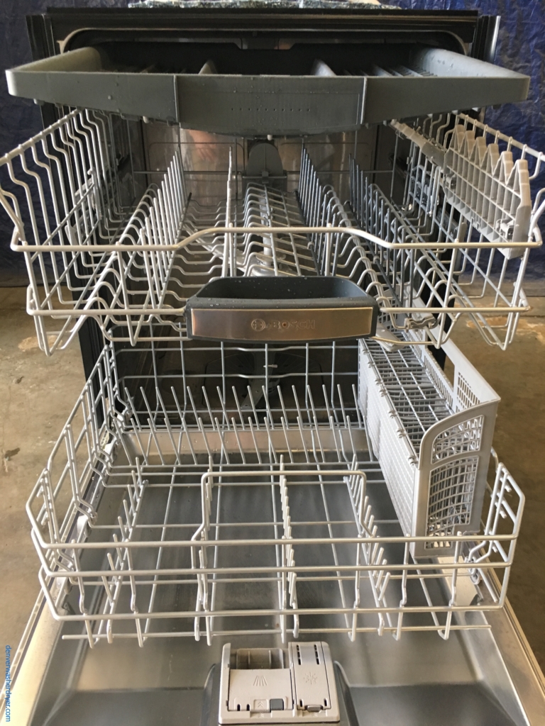 BRAND-NEW 24″ Stainless Bosch 500-Series Built-In Dishwasher w/Stainless Tall Tub, 1-Year Warranty