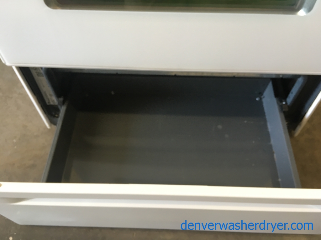 Large Images for 30″ FreeStanding White Whirlpool SelfCleaning Glass