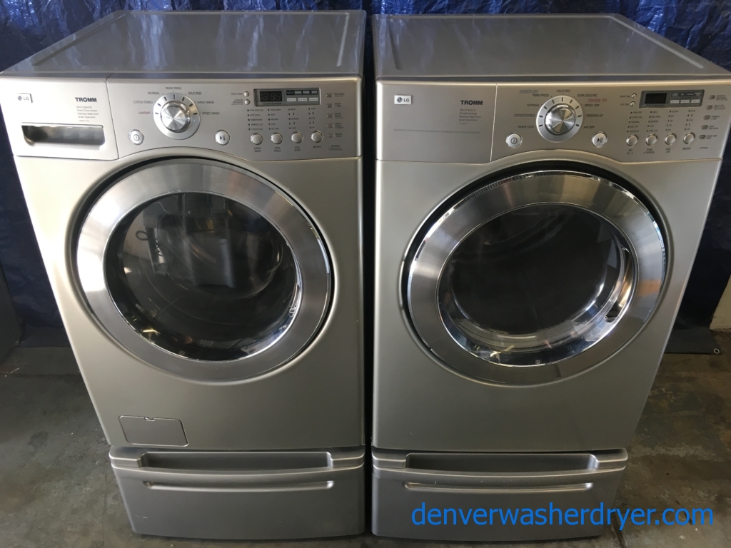 Large Images for 27″ HE Stackable ENERGY STAR FrontLoad DirectDrive Washer w/Sanitary Cycle