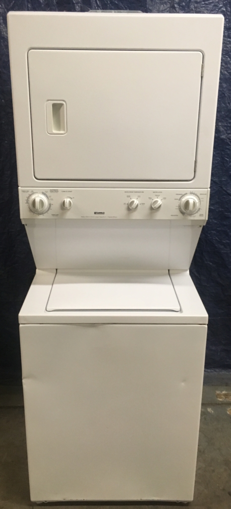 Quality Refurbished Heavy-Duty 27″ Frigidaire Laundry Center w/Electric Dryer, 1-Year Warranty