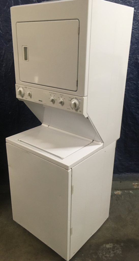 Quality Refurbished Heavy-Duty 27″ Frigidaire Laundry Center w/Electric Dryer, 1-Year Warranty