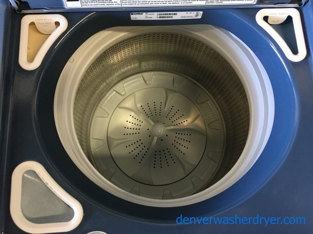 Quality Refurbished Kenmore Elite HE Top-Load Direct-Drive Washer & Electric Dryer with Smart-Dry, 1-Year Warranty