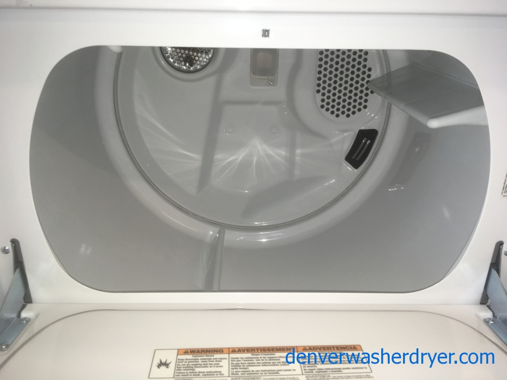 HE Whirlpool Cabrio Top-Load Washer & HE Electric Dryer Set, 1-Year Warranty