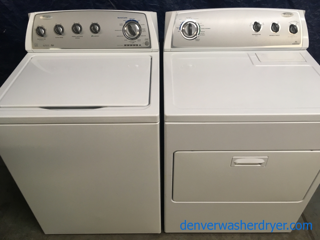 Large Images for 27″ HE Whirlpool TopLoad Washer w/QuickWash & HE