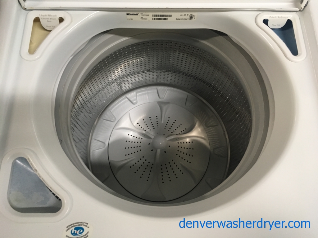 Quality Refurbished Kenmore Elite Oasis-Series HE Top-Load Direct-Drive Washer, 1-Year Warranty