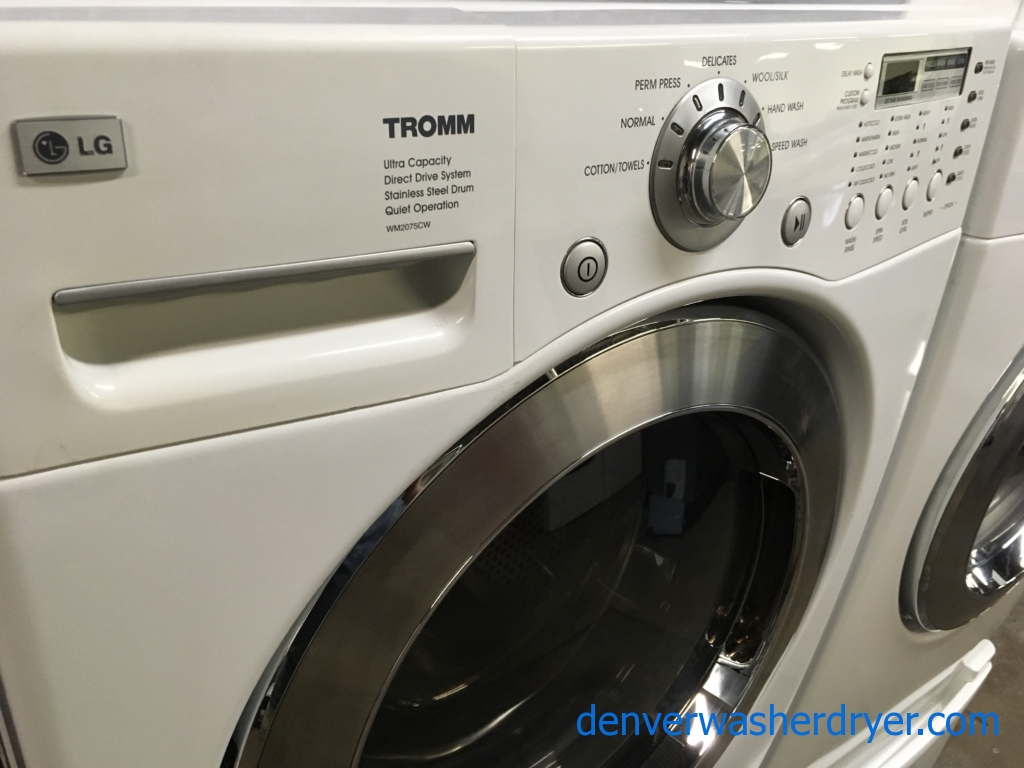 Large Images for 27″ Quality Refurbished LG HE FrontLoad Stackable