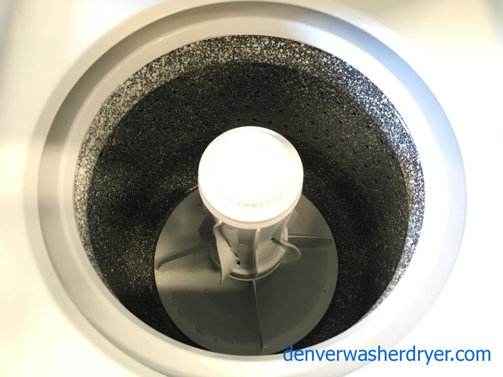 Quality Refurbished 24″ Whirlpool Thin-Twin Electric Laundry Center, 1-Year Warranty