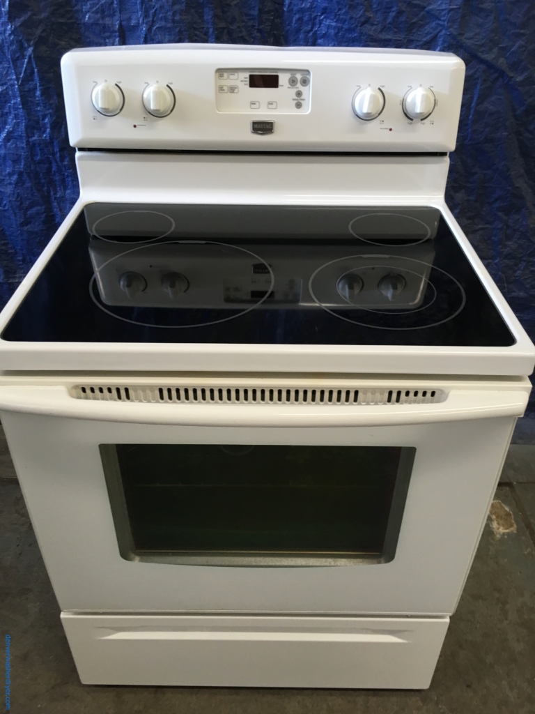 Large Images for 30″ Maytag FreeStanding SmoothTop Electric Range, 1