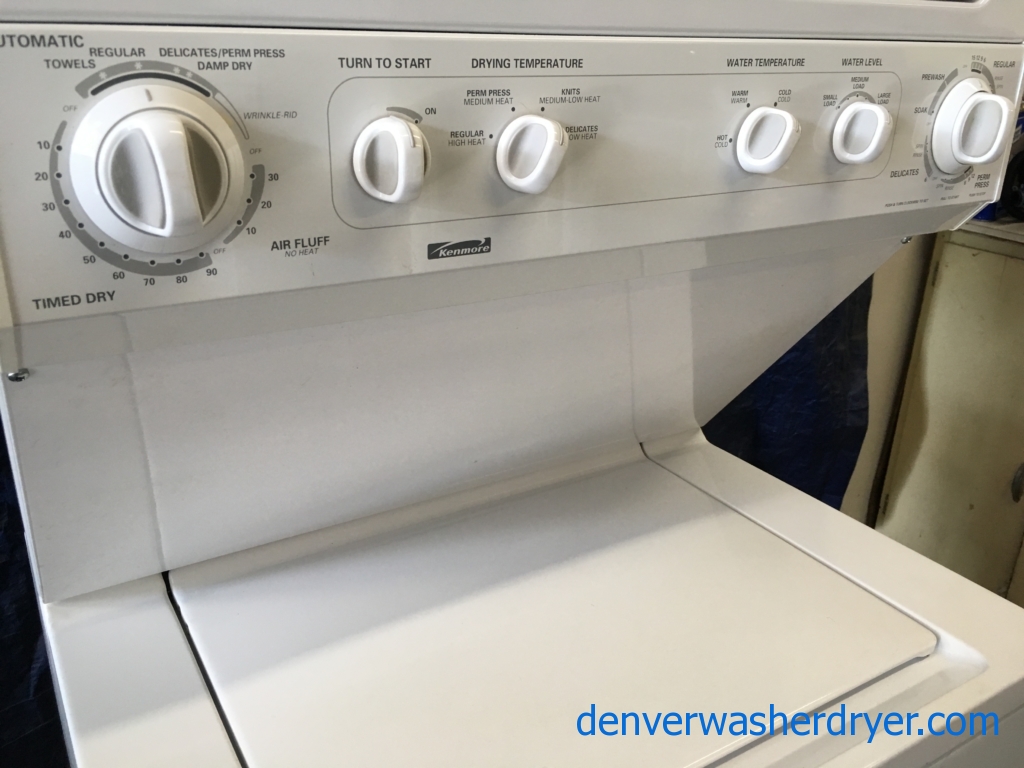 Large Images for Quality Refurbished HeavyDuty 27″ Kenmore Laundry