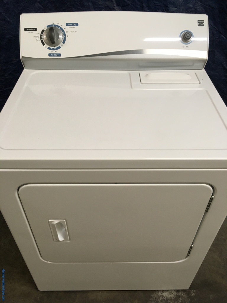 29″ Full-Sized Kenmore Electric (6.0 Cu. Ft.) Dryer, 1-Year Warranty