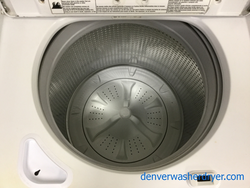 Modern Maytag HE Washing Machine with EcoConserve, Energy Star, 1-Year Warranty!
