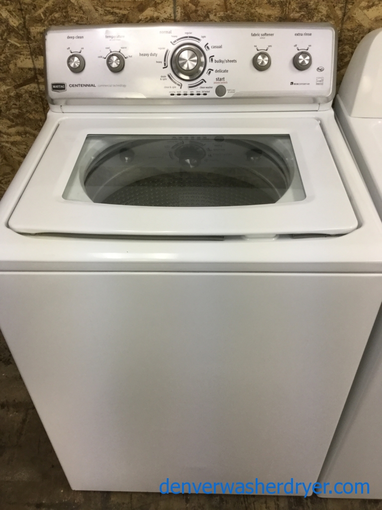Large Images for Modern Maytag HE Washing Machine with EcoConserve