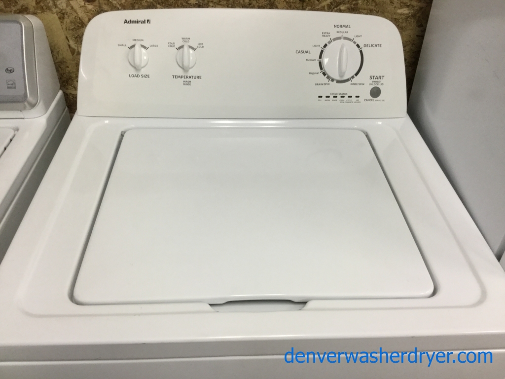 Kenmore Top-Load Washer, 1-Year Warranty