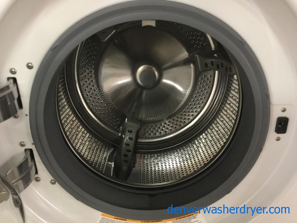 Quality Refurbished 27″ LG Front-Load Washer & Electric Dryer w/Pedestals,1-Year Warranty!