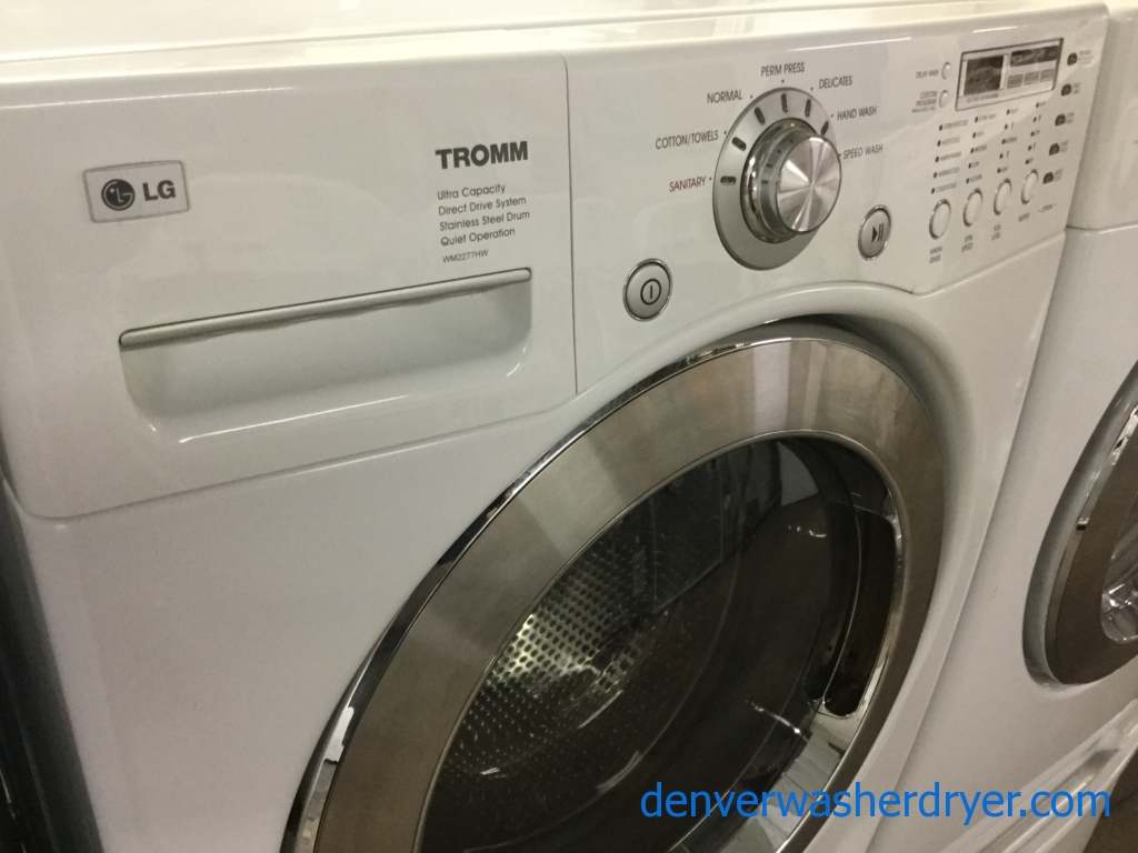 Large Images for Quality Refurbished 27″ LG FrontLoad Washer