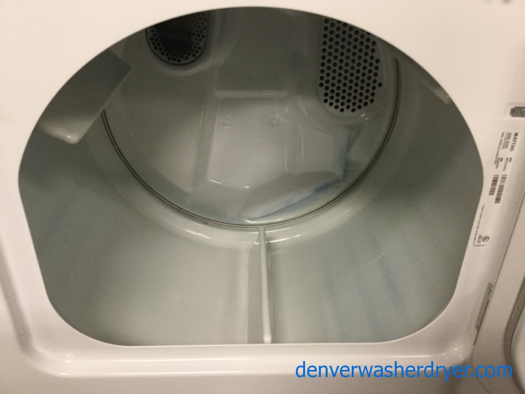 Marvelous Maytag Centennial Washer with Agitator, Commercial Technology, Refurbished With Care, 1-Year Warranty