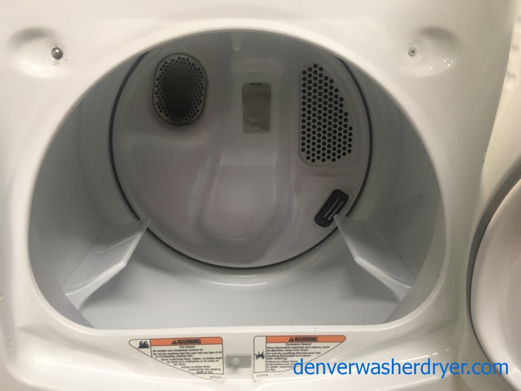 Large Images for HE Whirlpool Cabrio DirectDrive Washer w/Agitator & Electric Dryer, 1Year