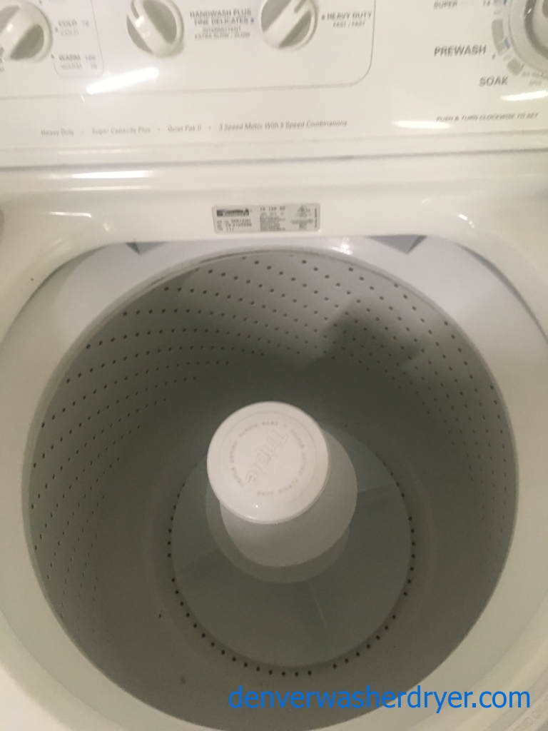 Quality Refurbished Kenmore Top-Load Direct-Drive Washer, 1-Year Warranty