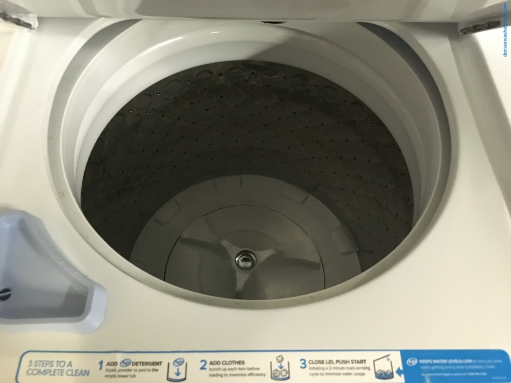 BRAND-NEW White Frigidaire 27″ ENERGY STAR HE Electric Laundry Center, 1-Year Warranty