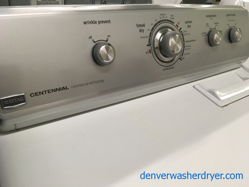 Large Images for Quality Refurbished Maytag Centennial Electric Dryer