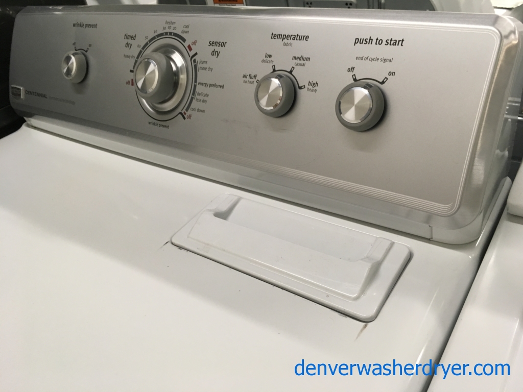Quality Refurbished Maytag Centennial Electric Dryer, 1-Year Warranty