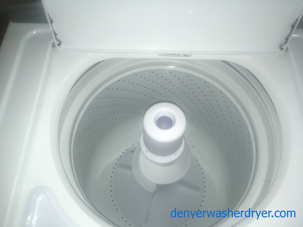 Cool Kenmore Top-Load Laundry Set, Agitator Washer, Electric Dryer, 1-Year Warranty!