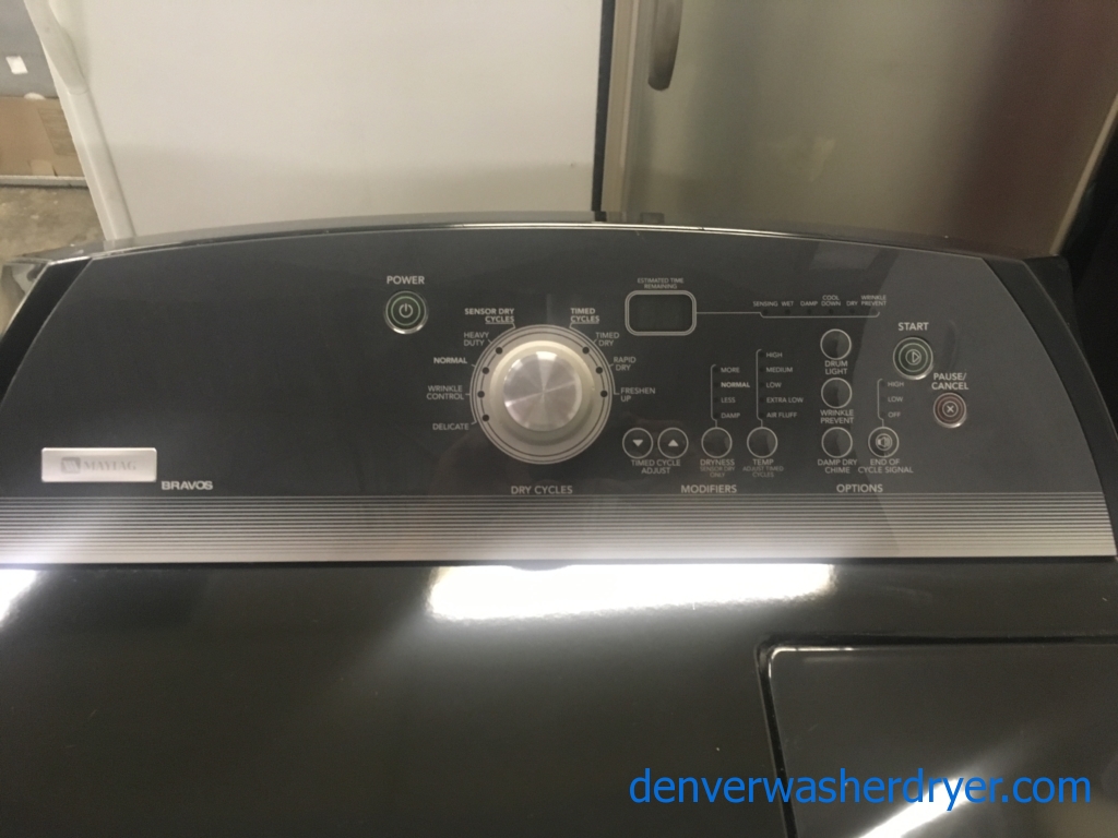 Large Images for 28″ Mighty Maytag Bravos Laundry Set, EnergyStar HE