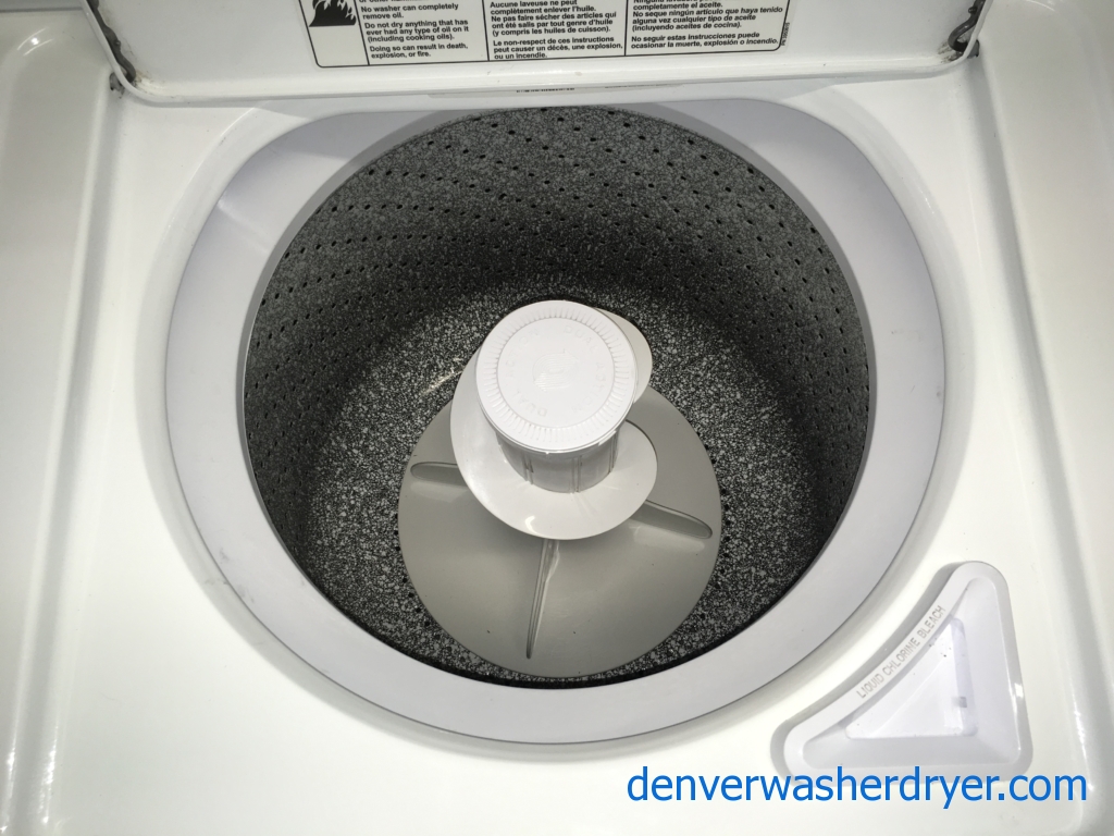 Quality Refurbished Kenmore Top-Load Washer & Electric Dryer, 1-Year Warranty