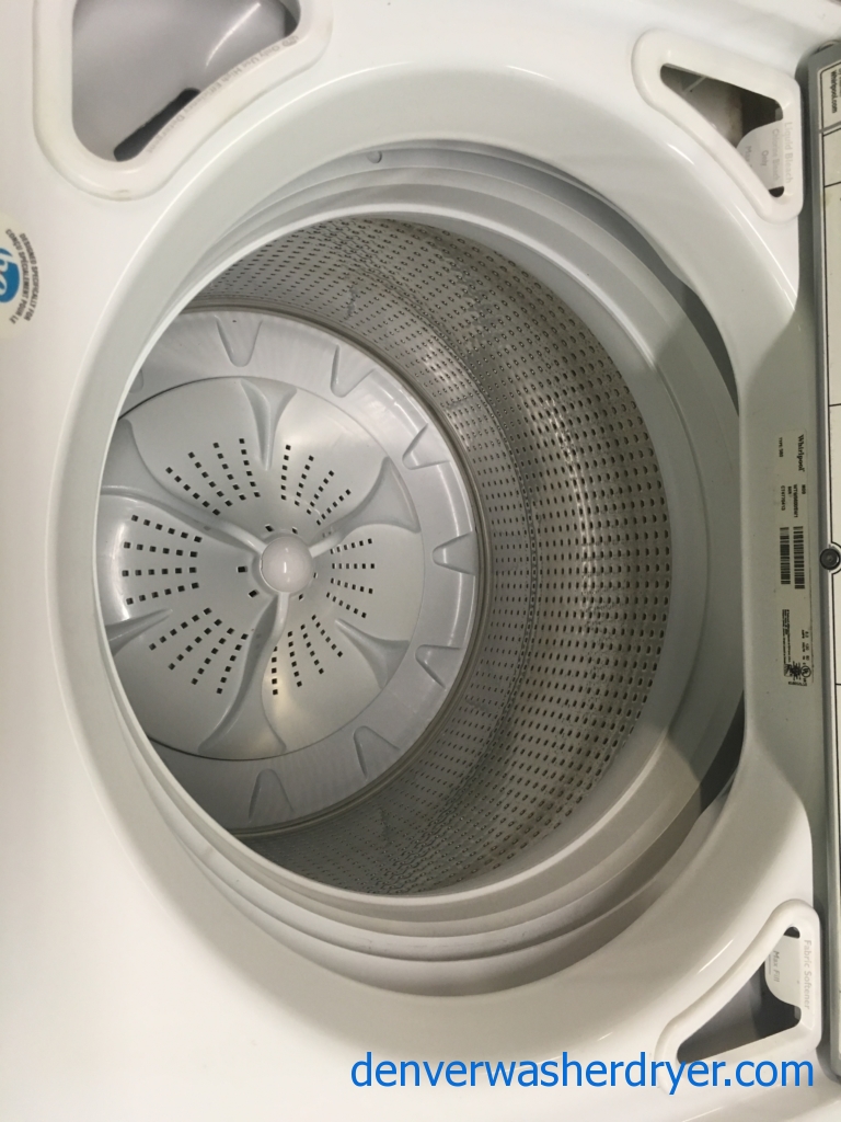 Quality Refurbished HE Whirlpool Cabrio HE Direct-Drive Washer & Electric Dryer, 1-Year Warranty