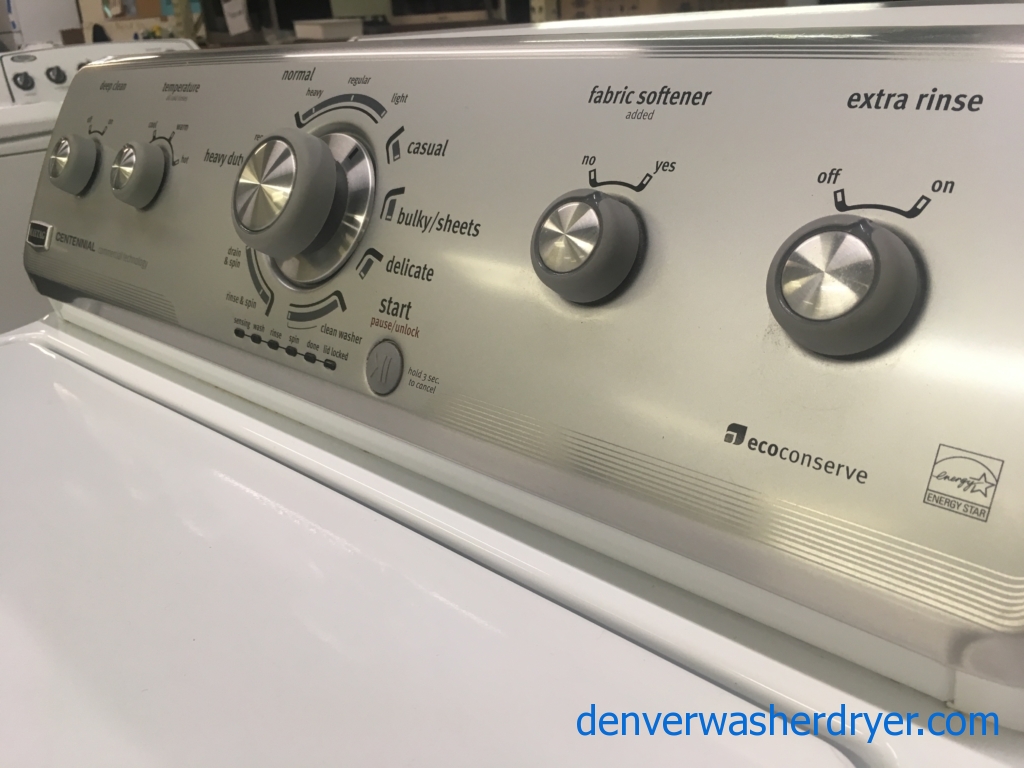 Large Images for Maytag Centennial Commercial Technology FullSized Top