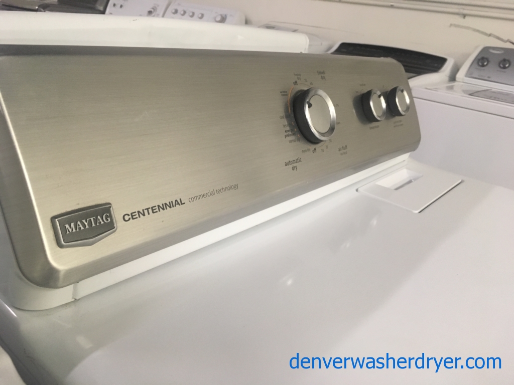 Newer Model Maytag HE Top-Load Quality Refurbished Washer & Electric Dryer, 1-Year Warranty