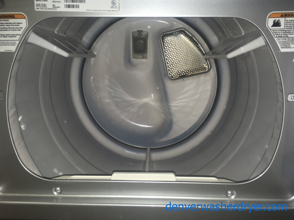 HE 27″ Quality Refurbished Maytag Bravos X-Series Top-Load Washer & Electric Dryer, 1-Year Warranty