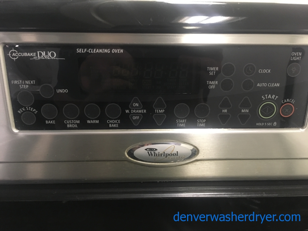 Large Images for Whirlpool GoldSeries 30″ FreeStanding *GAS* Range, 1