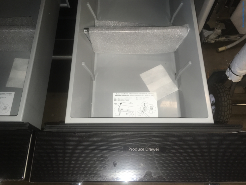 BRAND-NEW 36″ Black Stainless KitchenAid 5-Door French-Door (25.8 Cu. Ft.) Refrigerator, 1-Year Warranty