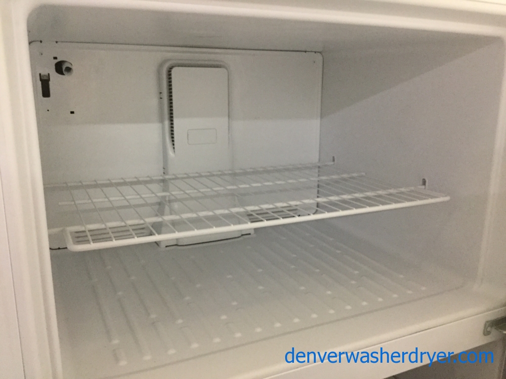 21 cu. ft. Kenmore Refrigerator in White, Top-Mount, Clean, Perfectly Working, 1-Year Warranty!