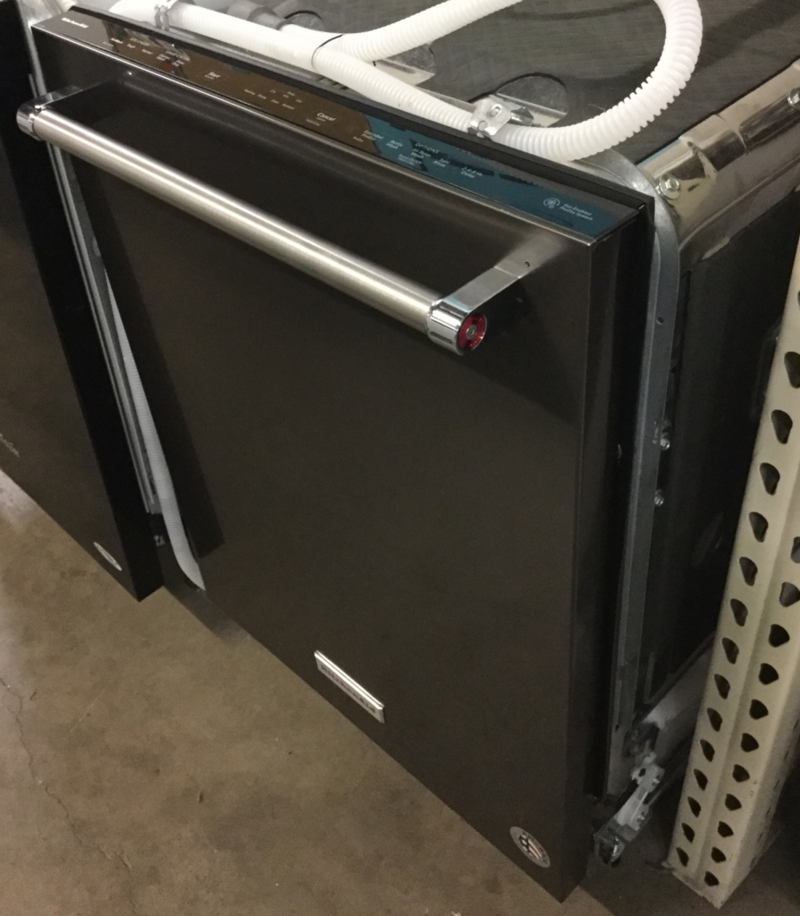 Brand-New Black-Stainless KitchenAid Dishwasher, 3-Rack, Pro-Dry System, Stylish, 1-Year Warranty