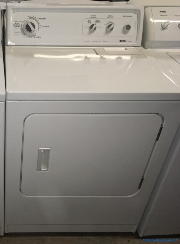 Large Images for 29″ Kenmore Super Capacity *GAS* Dryer, 1Year