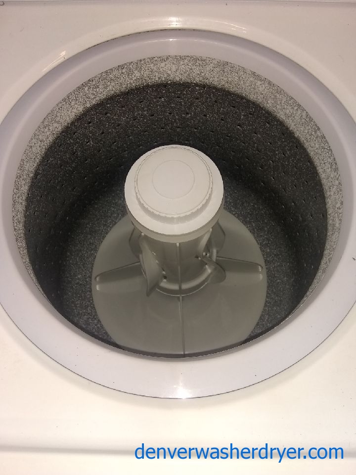 Heavy-Duty Quality Refurbished 24″ Kenmore Unitized Laundry Center, 1-Year Warranty