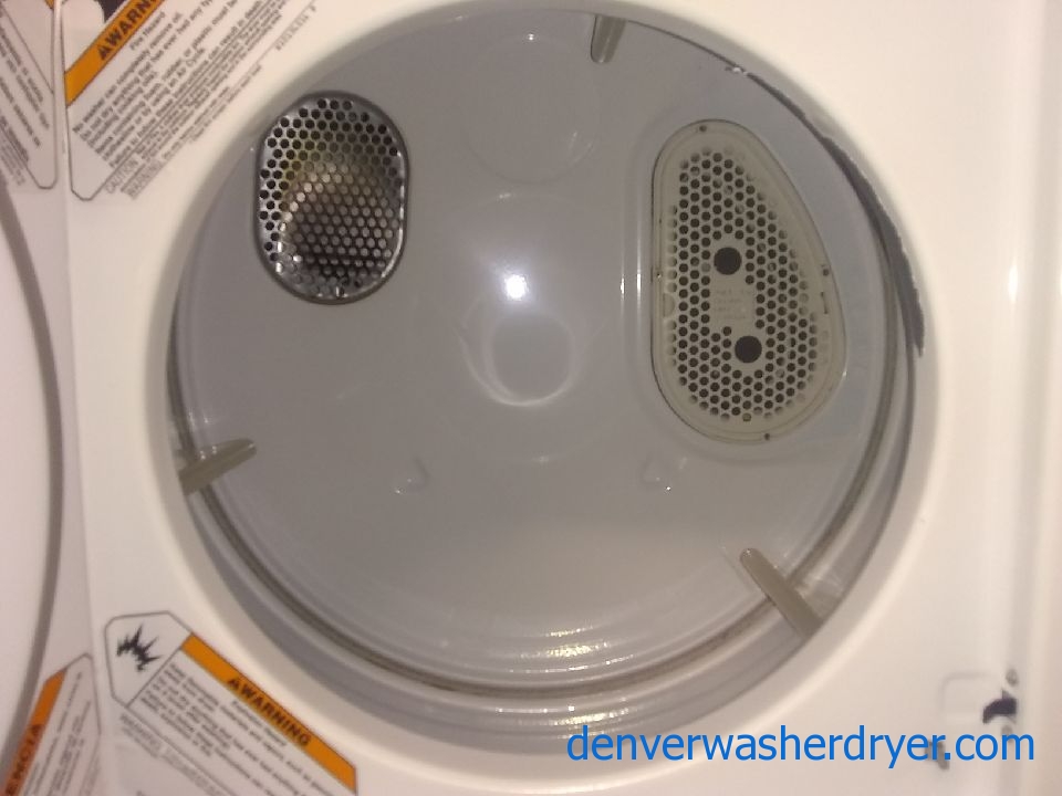 Heavy-Duty Quality Refurbished 24″ Kenmore Unitized Laundry Center, 1-Year Warranty