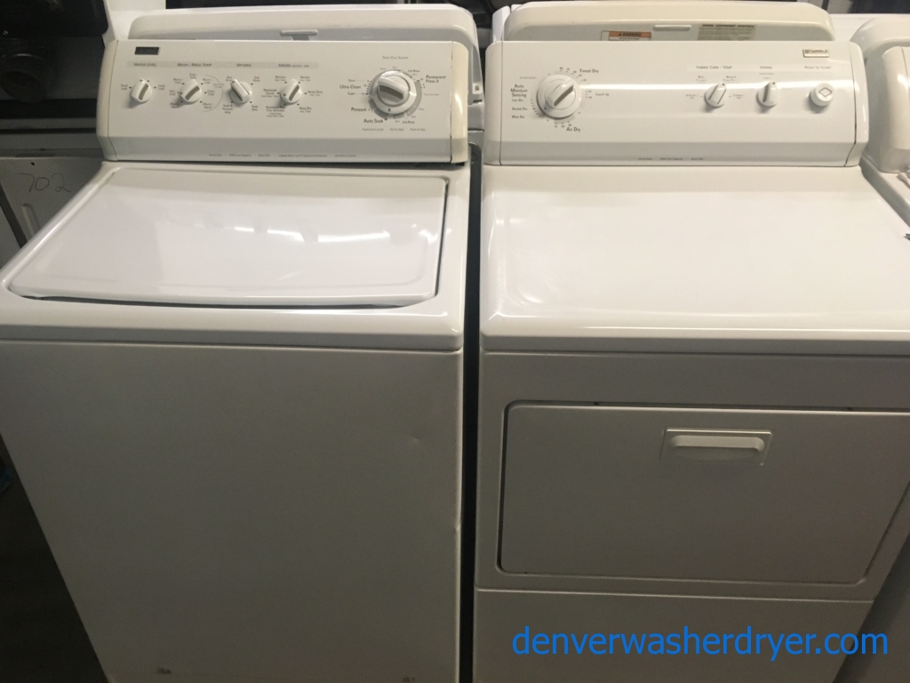 Kenmore Elite Washer & Electric Dryer Set, 1-Year Warranty