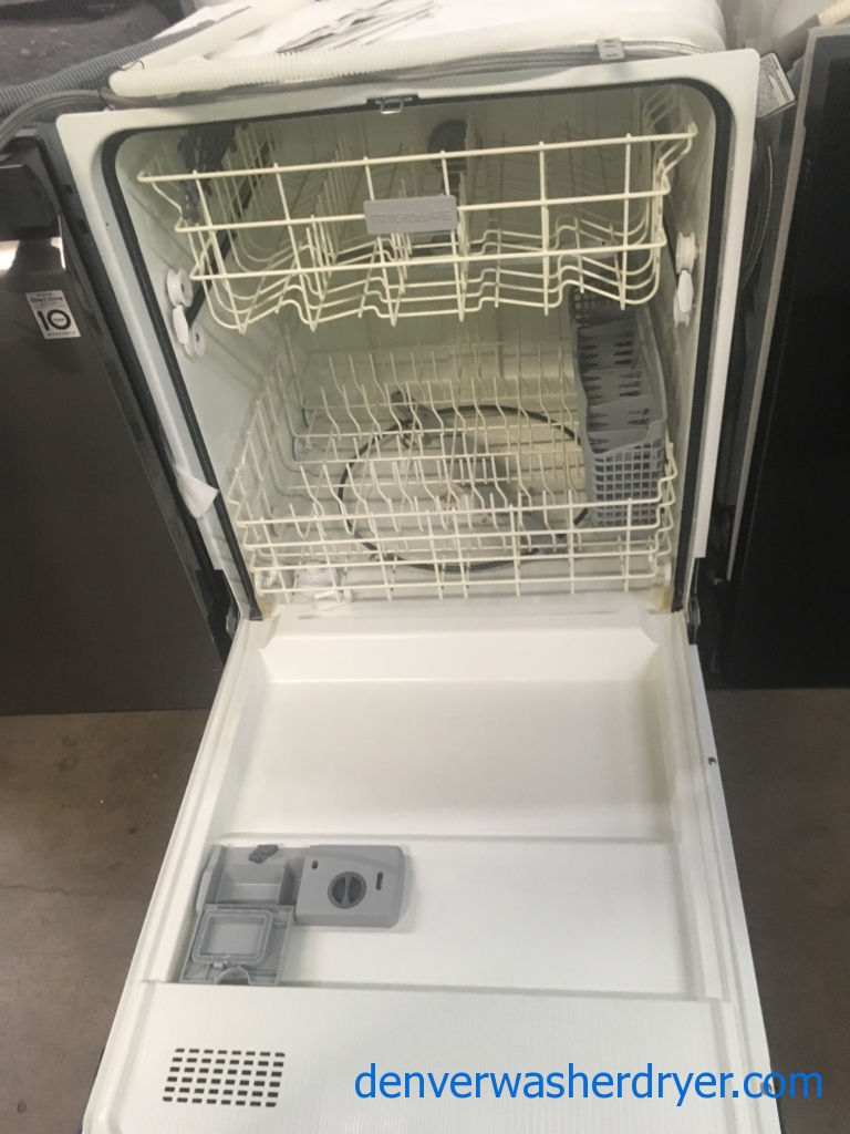 BRAND-NEW Frigidaire 24″ Built-In ENERGY STAR “Easy-Care” Stainless Dishwasher w/Hard Food Disposer, 1-Year Warranty