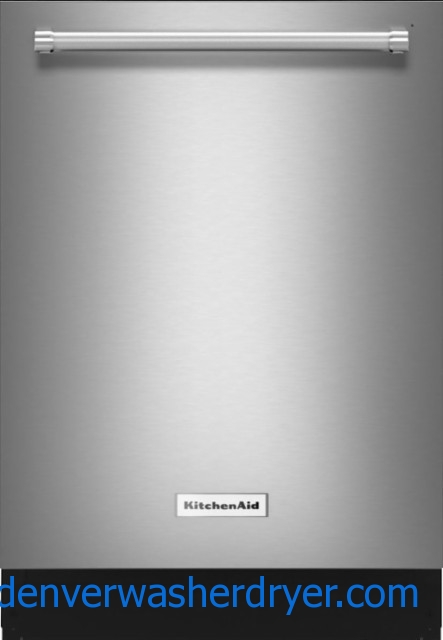 KitchenAid 24″ Built-In Stainless Dishwasher, 1-Year Warranty