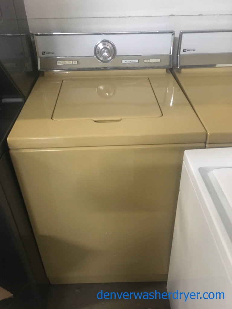 1970’s Vintage (Non-Working) Maytag Washer & Electric Dryer