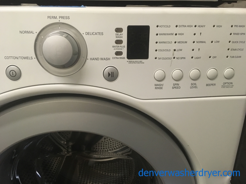 Large Images for 27″ LG Quality Refurbished FrontLoad Stackable DirectDrive Washer & Electric