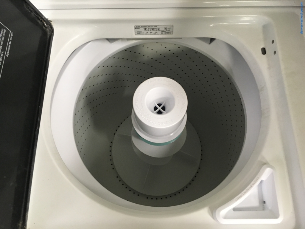 Heavy Duty Quality Refurbished 27″ Kenmore Top-Load Direct-Drive (3.4 Cu. Ft.) Washer, 1-Year Warranty