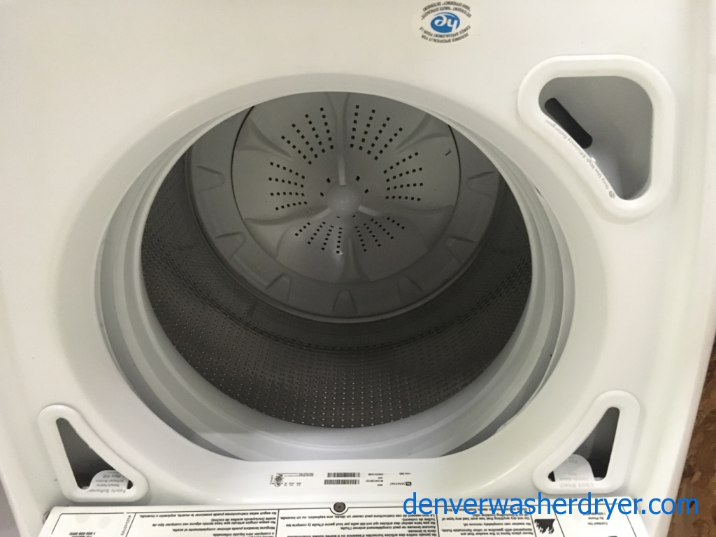 Quality Refurbished 27″ Energy Star Maytag Bravo Top-Load HE Direct-Drive Washer, 1-Year Warranty