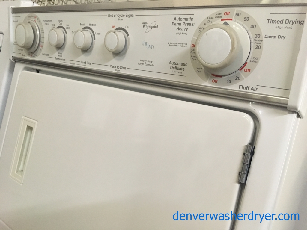 Large Images for Whirlpool DirectDrive FullSize Unitized Washer/Dryer